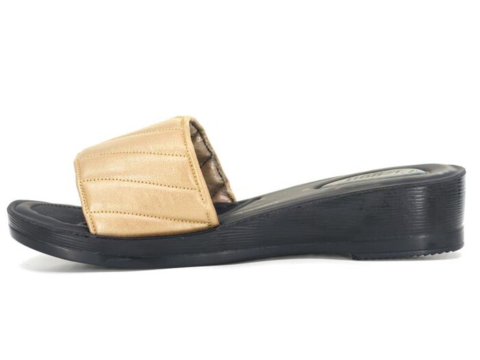 Vizyon Zenne 5230 Pedli Poşetli Günlük Terlik Altın - 2