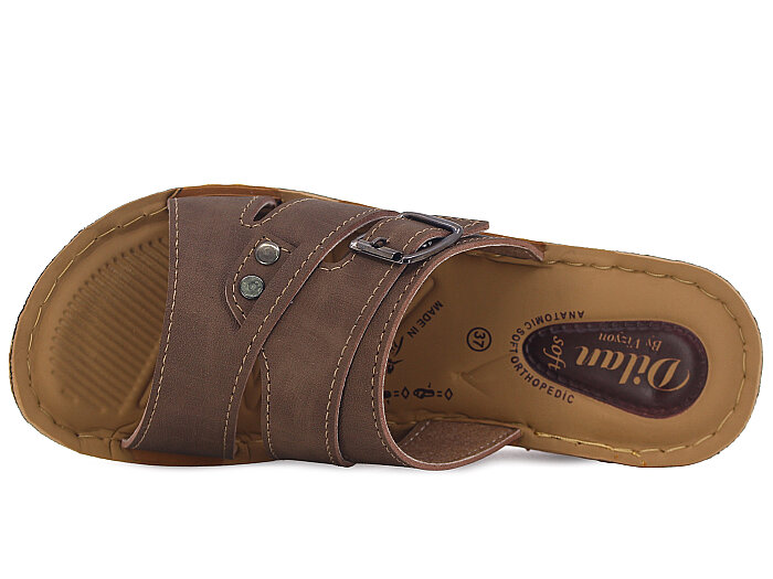 Vizyon Zenne 5407 Dilan Kutulu Günlük Terlik Vizon - 2