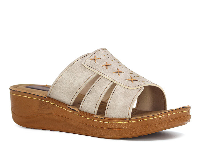 Vizyon Zenne 5414 Dilan Kutulu Günlük Terlik Bej - 1