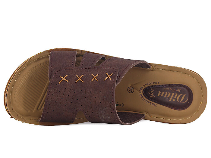 Vizyon Zenne 5414 Dilan Kutulu Günlük Terlik Kahve - 2