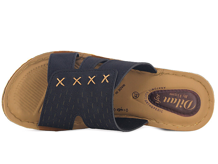 Vizyon Zenne 5414 Dilan Kutulu Günlük Terlik Siyah - Vizyon (1)