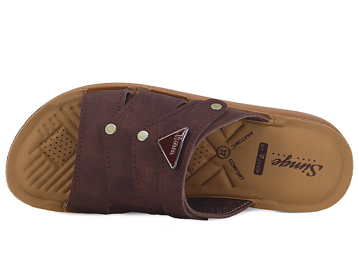 Vizyon Zenne 5512 Simge Kutulu Günlük Terlik Kahve - 2