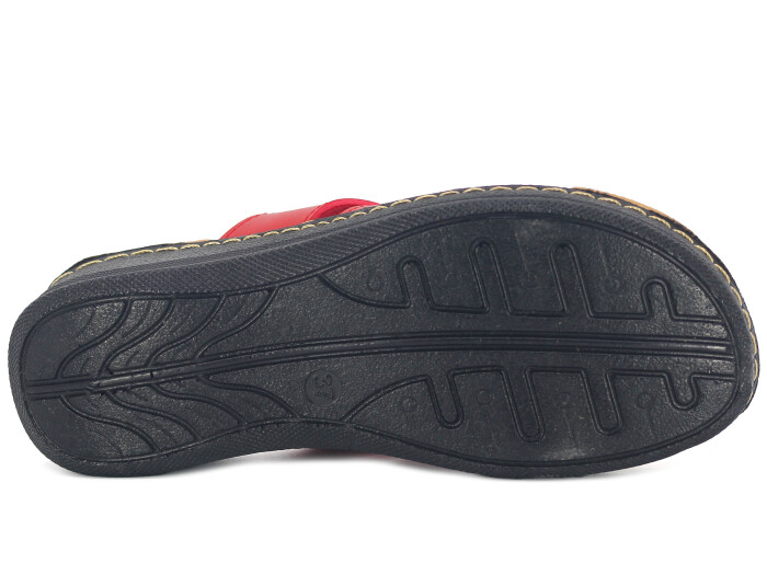 Vizyon Zenne 5712 Pedli Kutulu Günlük Terlik Kırmızı - 3