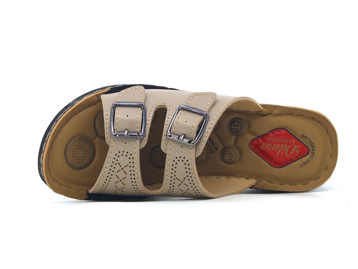 Vizyon Zenne 5715 Pedli Günlük Terlik Vizon - Vizyon (1)