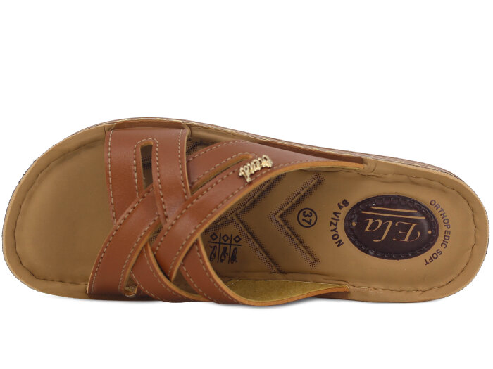 Vizyon Zenne 5813 Pedli Kutulu Günlük Terlik Taba - 2