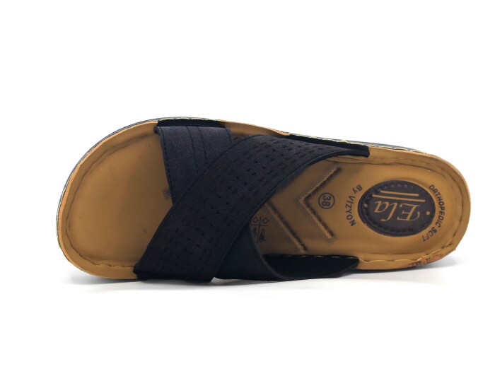 Vizyon Zenne 5815 Pedli Kutulu Günlük Terlik Siyah - Vizyon (1)