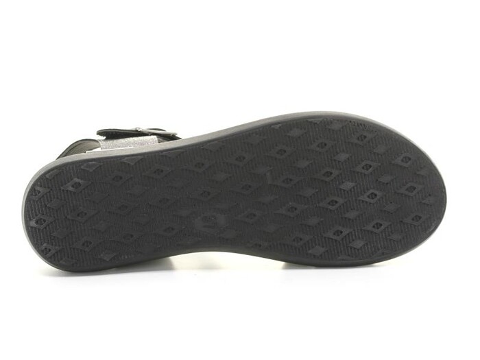 Voga Zenne 1300-158 Kutulu Üç Bant Sandalet Platin - Thumbnail
