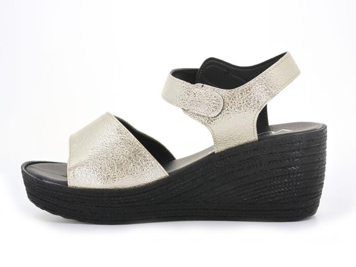 Voga Zenne 2000-159 Kutulu Çapraz Sandalet Altın - 2