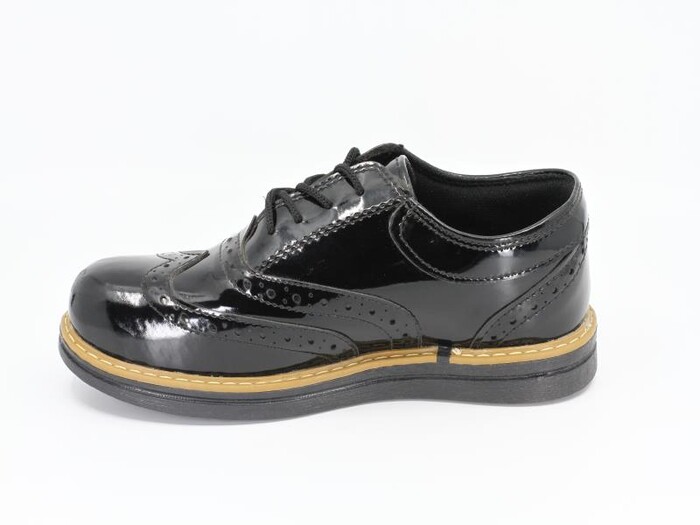 Volter Garson 007 Günlük Ayakkabı Siyah Rugan - Volter (1)