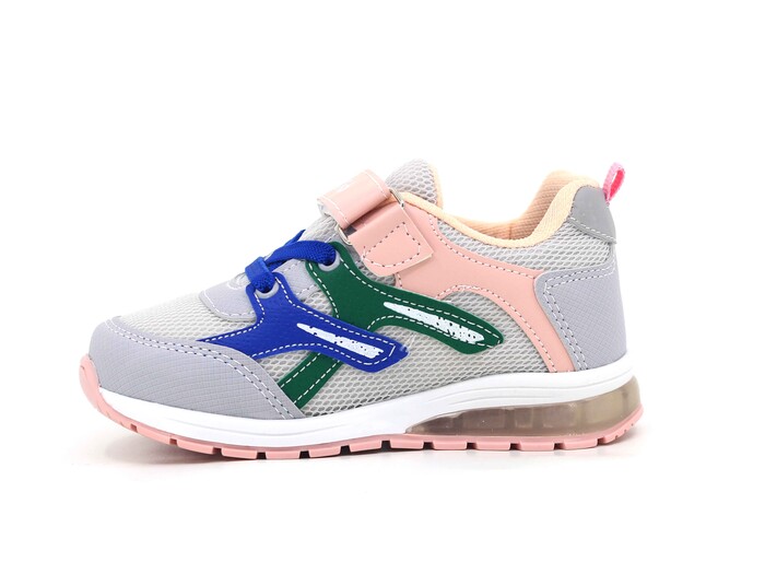 Volter Patik 117 Işıklı Anorak Spor Ayakkabı Buz - Saks Mavi - Pudra - Volter (1)