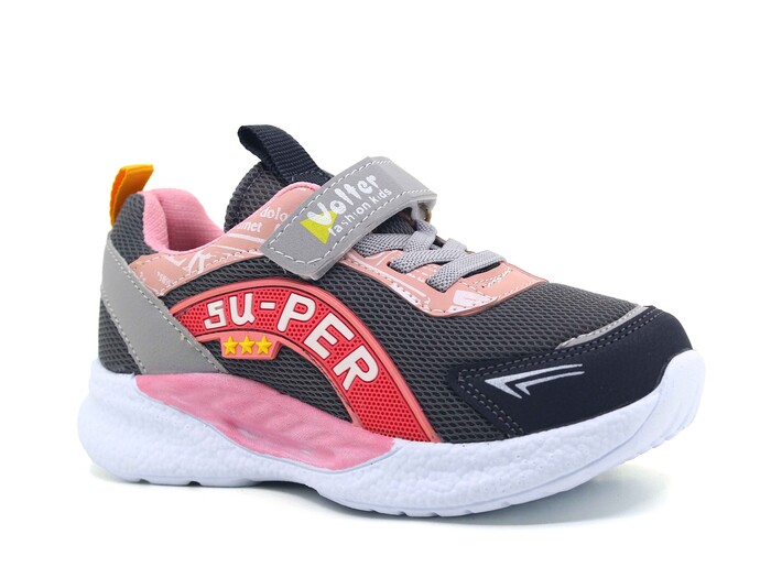 Volter Filet 524 Anorak Spor Ayakkabı Füme - Pembe - 1