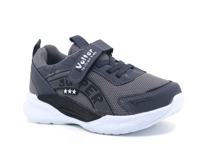 Volter Filet 524 Anorak Spor Ayakkabı Füme - Siyah - Thumbnail