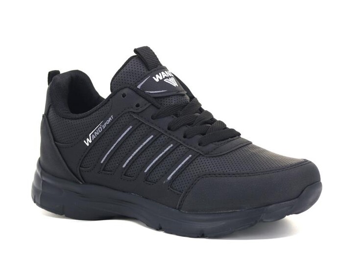 Wand Garson 2080 Cilt Spor Ayakkabı Siyah - Wand