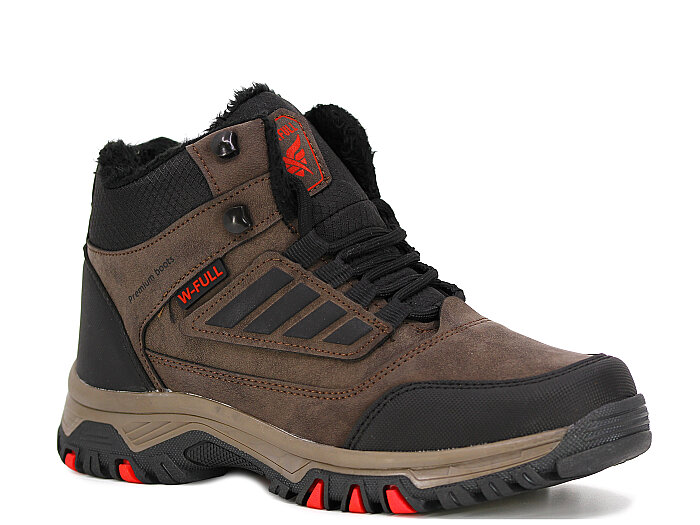 Wanderfull Garson 3022 Trekking Bot Kahve - Siyah - Kırmızı 