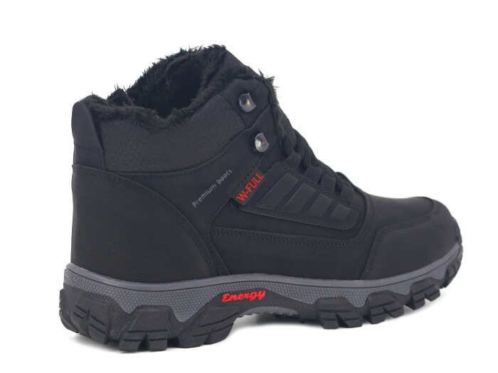 Wanderfull Garson 3022 Trekking Bot Siyah - Kırmızı - 3