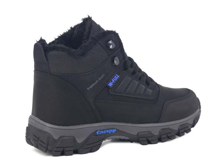 Wanderfull Garson 3022 Trekking Bot Siyah - Saks Mavi - 3