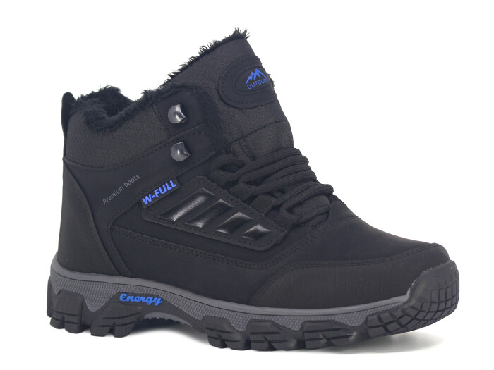 Wanderfull Garson 3022 Trekking Bot Siyah - Saks Mavi - 1