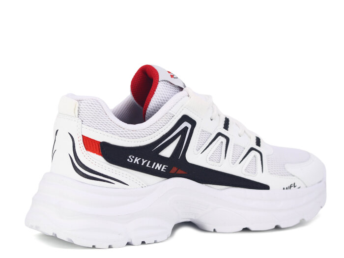 Wanderfull Garson 4281 Anorak Spor Ayakkabı Beyaz - Siyah - Kırmızı - 3