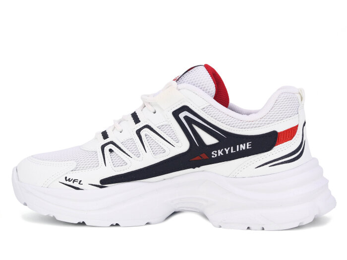 Wanderfull Garson 4281 Anorak Spor Ayakkabı Beyaz - Siyah - Kırmızı - Wanderfull (1)