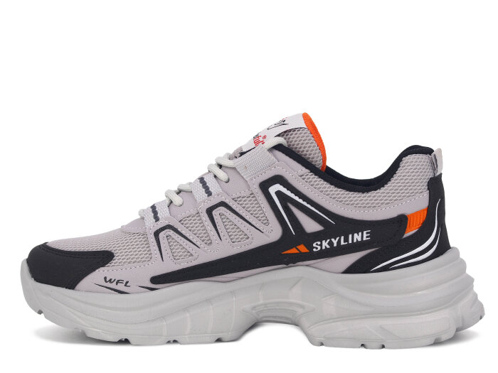 Wanderfull Garson 4281 Anorak Spor Ayakkabı Buz - Siyah - Turuncu - 2