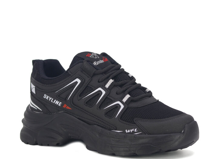 Wanderfull Garson 4281 Anorak Spor Ayakkabı Siyah - Beyaz - Siyah - 1