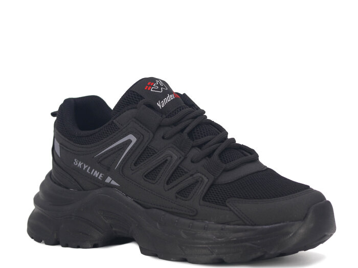 Wanderfull Garson 4281 Anorak Spor Ayakkabı Siyah - Siyah - Wanderfull