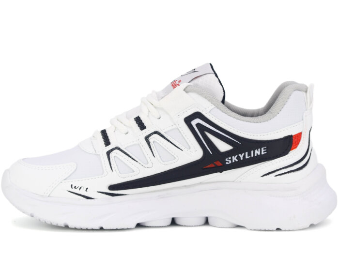 Wanderfull Garson 4281 Cilt Spor Ayakkabı Beyaz - Siyah - Kırmızı - 2