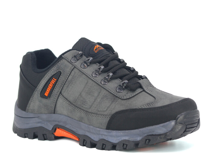 Wanderfull Merdane 201 Trekking Kısa Bot Füme - Turuncu - Wanderfull