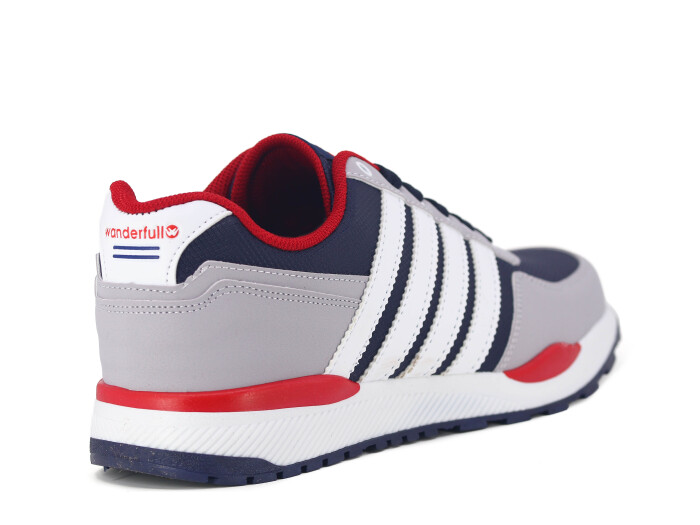 Wanderfull Merdane 264 Cilt Spor Ayakkabı Lacivert - Buz - Kırmızı - 3