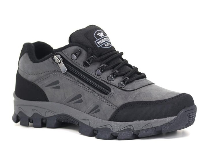 Wanderfull Merdane 3007 Trekking Kısa Bot Füme - Siyah - Wanderfull