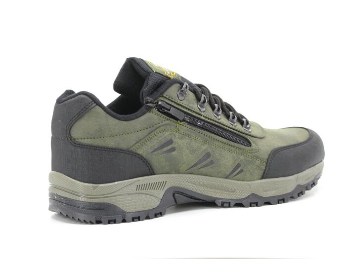 Wanderfull Merdane 3007 XXL Battal Trekking Bot Haki - Siyah - 3