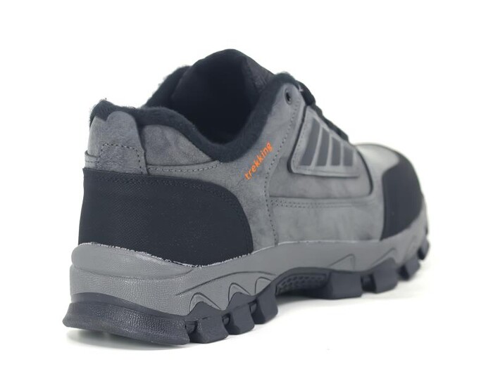 Wanderfull Merdane 3023 Kısa Trekking Bot Füme - Siyah - Turuncu - 3