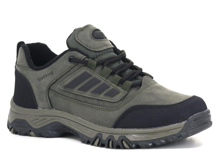 Wanderfull Merdane 3023 Kısa Trekking Bot Haki - Siyah - Wanderfull