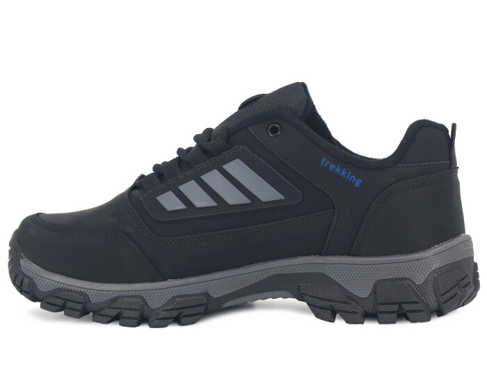 Wanderfull Merdane 3023 Kısa Trekking Bot Siyah - Füme - Saks Mavi - Wanderfull (1)