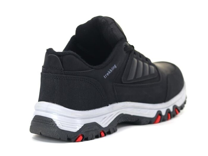 Wanderfull Merdane 3023 Kısa Trekking Bot Siyah - Kırmızı - 3