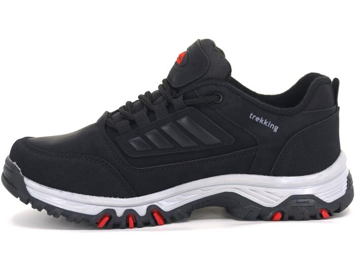 Wanderfull Merdane 3023 Kısa Trekking Bot Siyah - Kırmızı - 2