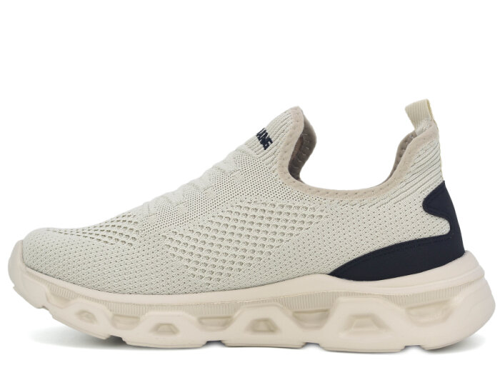 Wanderfull Merdane 4106 Triko Spor Ayakkabı Bej - Siyah - 2