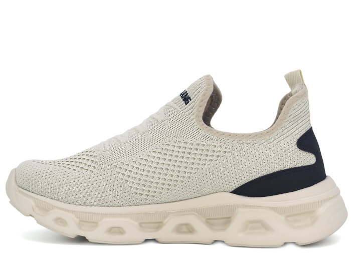 Wanderfull Merdane 4106 Triko Spor Ayakkabı Bej - Siyah - Wanderfull (1)