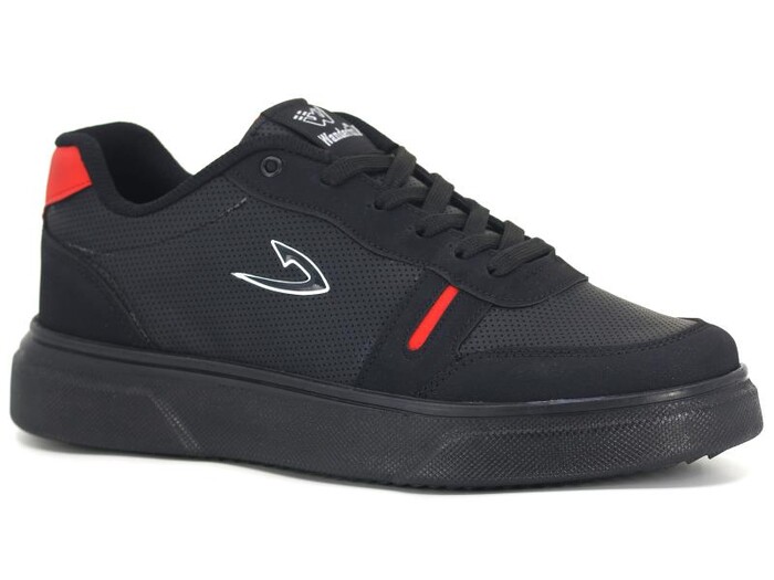 Wanderfull Merdane 4180 Cilt Spor Ayakkabı Siyah - Kırmızı