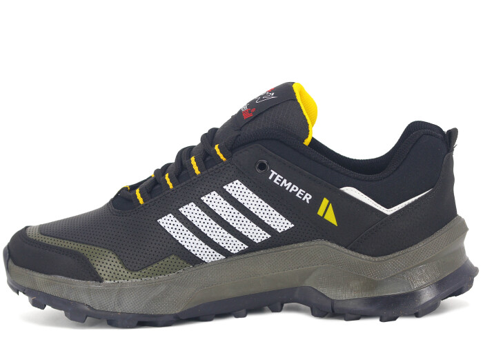 Wanderfull Merdane 4187 Trekking Bot Siyah - Haki - Sarı - Wanderfull (1)