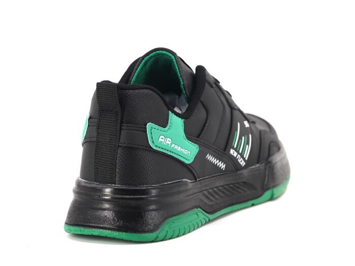 Wanderfull Merdane 4227 Cilt Spor Ayakkabı Siyah - Beyaz - Yeşil