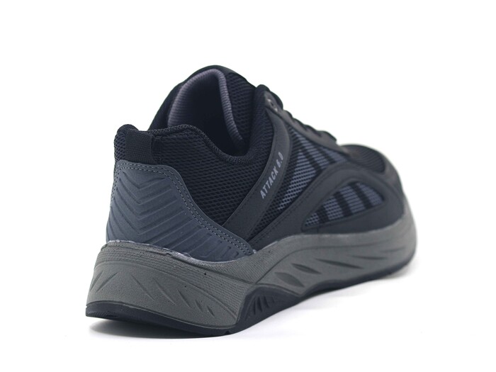 Wanderfull Merdane 4251 Anorak Spor Ayakkabı Siyah - Füme - 3