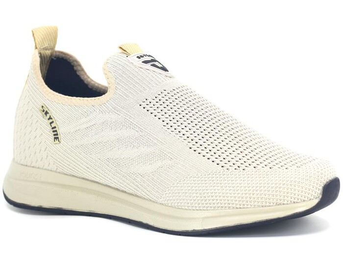 Wanderfull Merdane 4256 Triko Spor Ayakkabı Bej - Siyah - Wanderfull