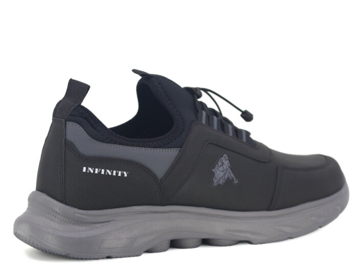 Wanderfull Merdane 4266 Cilt XXL Battal Spor Ayakkabı Siyah - Füme - 3