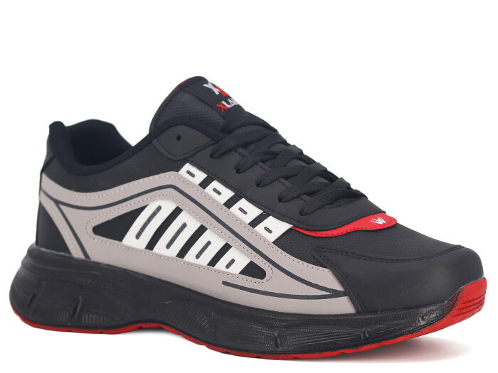 Wanderfull Merdane 4270 XXL Cilt Spor Ayakkabı Siyah - Beyaz - Kırmızı - Wanderfull