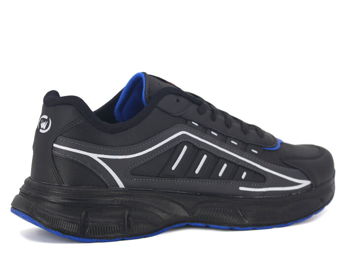 Wanderfull Merdane 4270 XXL Cilt Spor Ayakkabı Siyah - Beyaz - Saks Mavi - 3