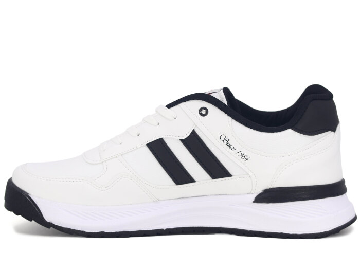 Wanderfull Merdane 4273 Battal Cilt Spor Ayakkabı Beyaz - Siyah - Wanderfull (1)