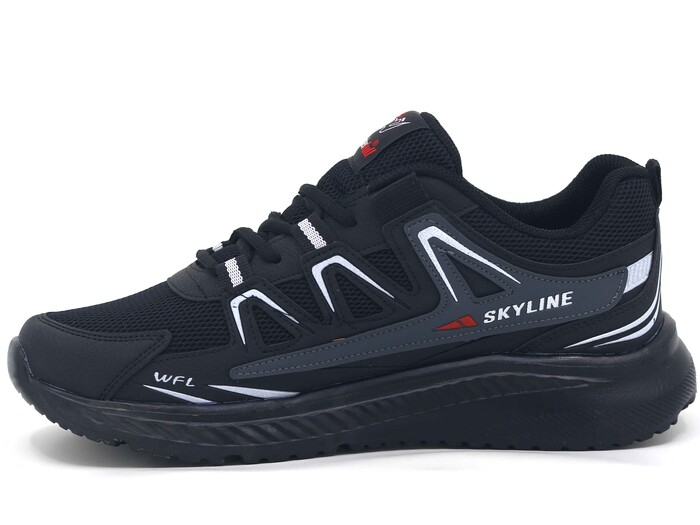 Wanderfull Merdane 4281 Anorak Spor Ayakkabı Siyah - Beyaz - Siyah