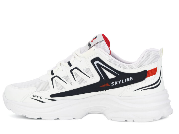 Wanderfull Merdane 4281 XXL Anorak Spor Ayakkabı Beyaz - Siyah - Kırmızı - 2