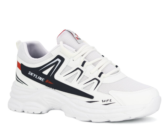 Wanderfull Merdane 4281 XXL Anorak Spor Ayakkabı Beyaz - Siyah - Kırmızı - 1